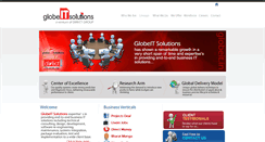 Desktop Screenshot of globeit.in